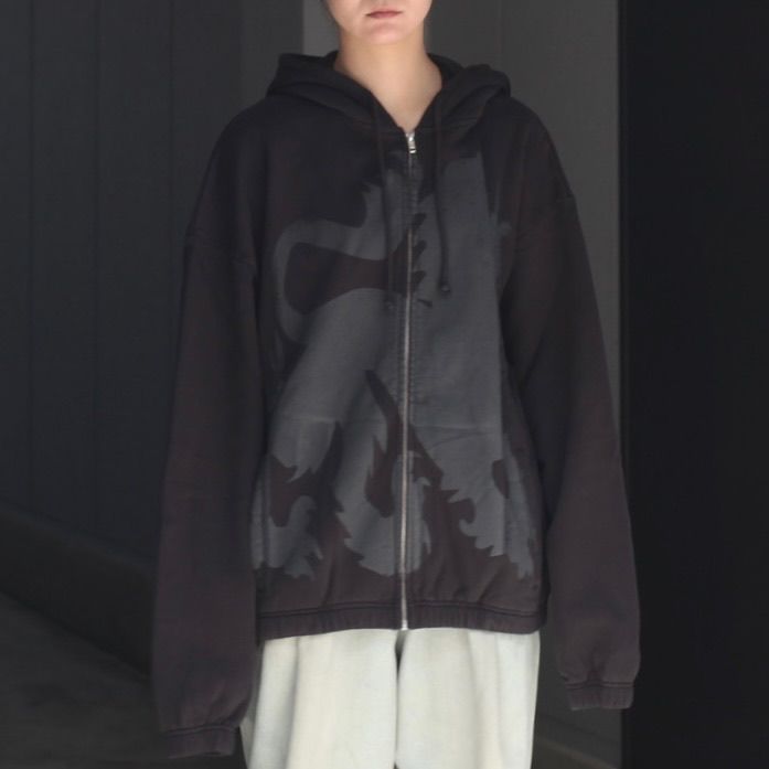 【残り一点】Heraldic Zip Up Hoodie