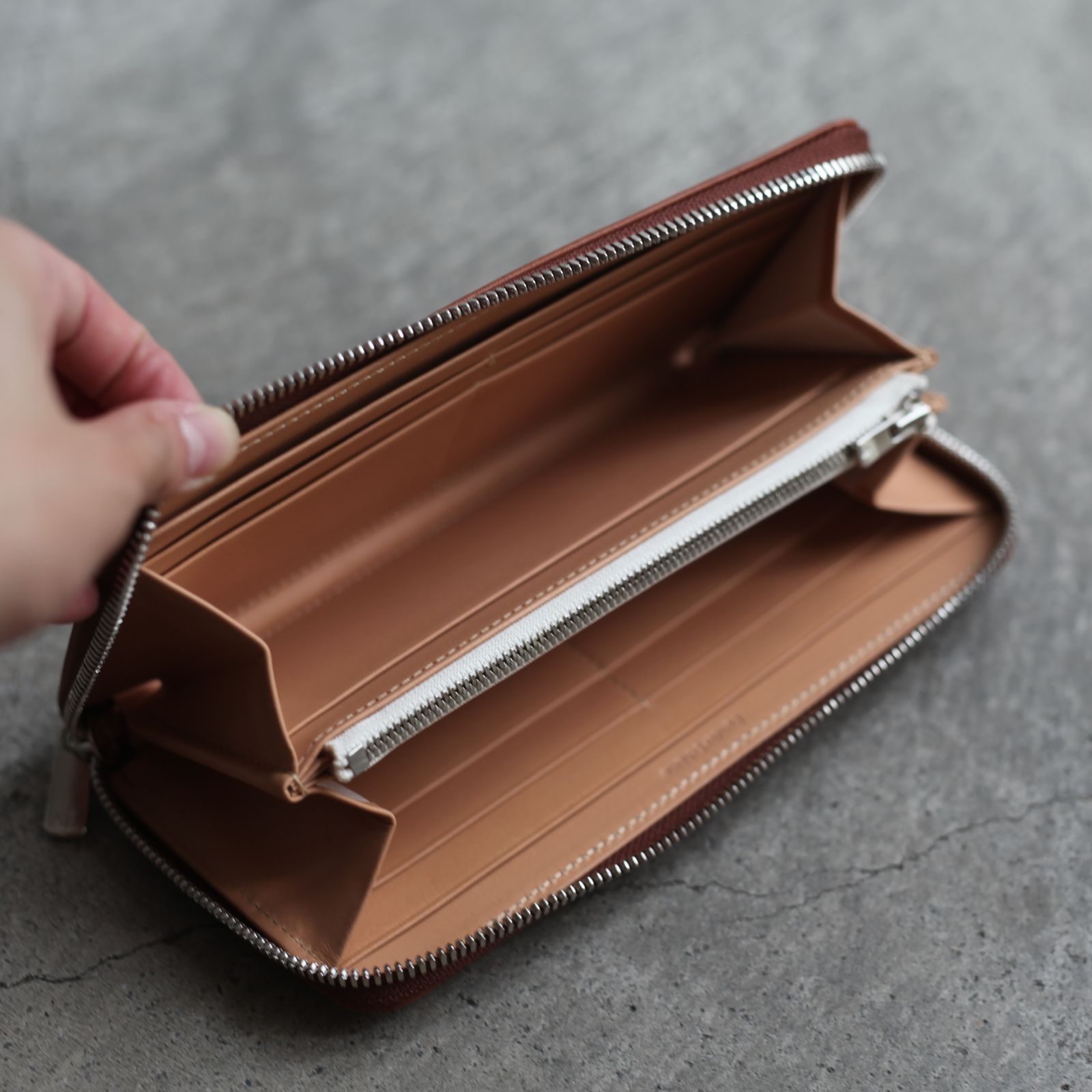 Hender Scheme - 【残り一点】Long Zip Purse(BROWN) | ACRMTSM ONLINE