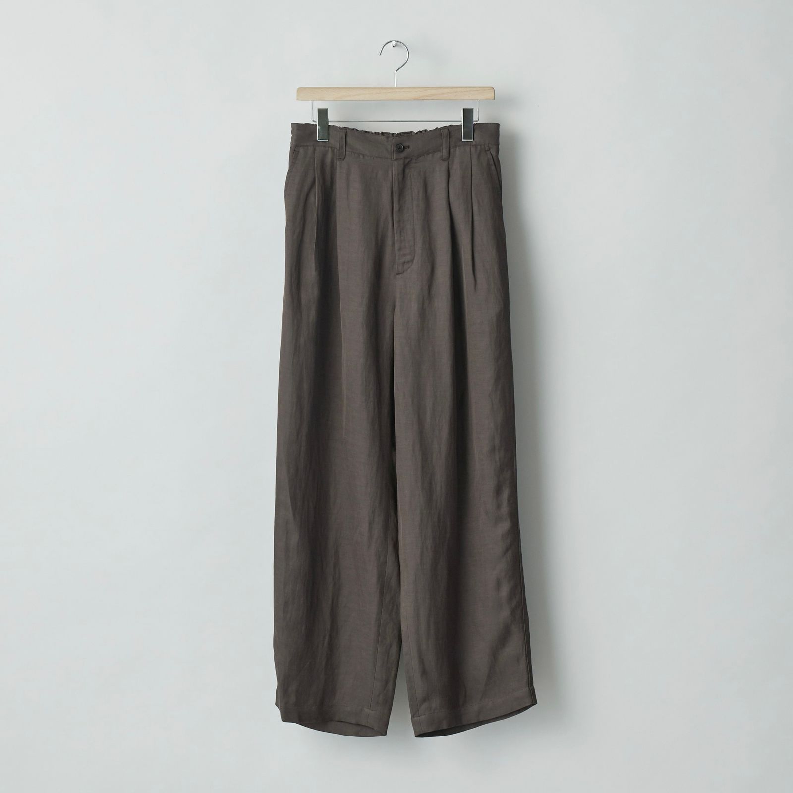 ssstein - 【残り一点】Vis/Li Twill Wide Easy Trousers