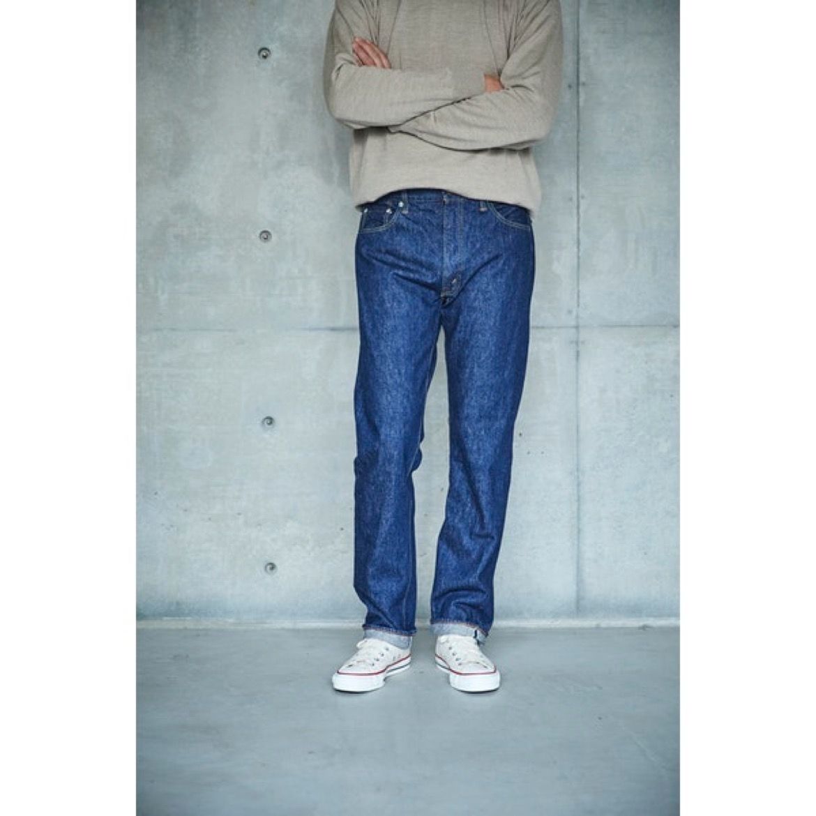 【残りわずか】107 Ivy Fit Selvedge Denim(ONE WASH)