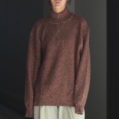 【残り一点】Wool Kanoko Half Zip P/O