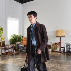 【残り一点】Ribbon Collar Shirts