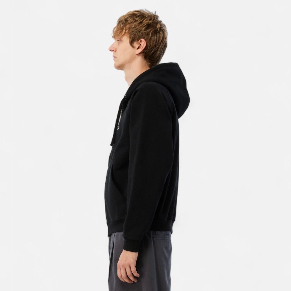 【残り一点】Cursive Small Logo Zip Hoodie