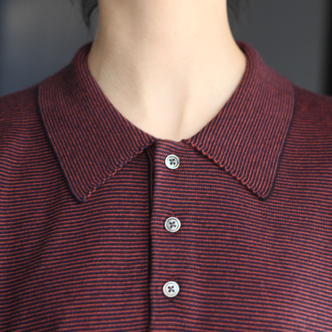 crepuscule - 【残りわずか】L/S Knit Polo | ACRMTSM ONLINE STORE
