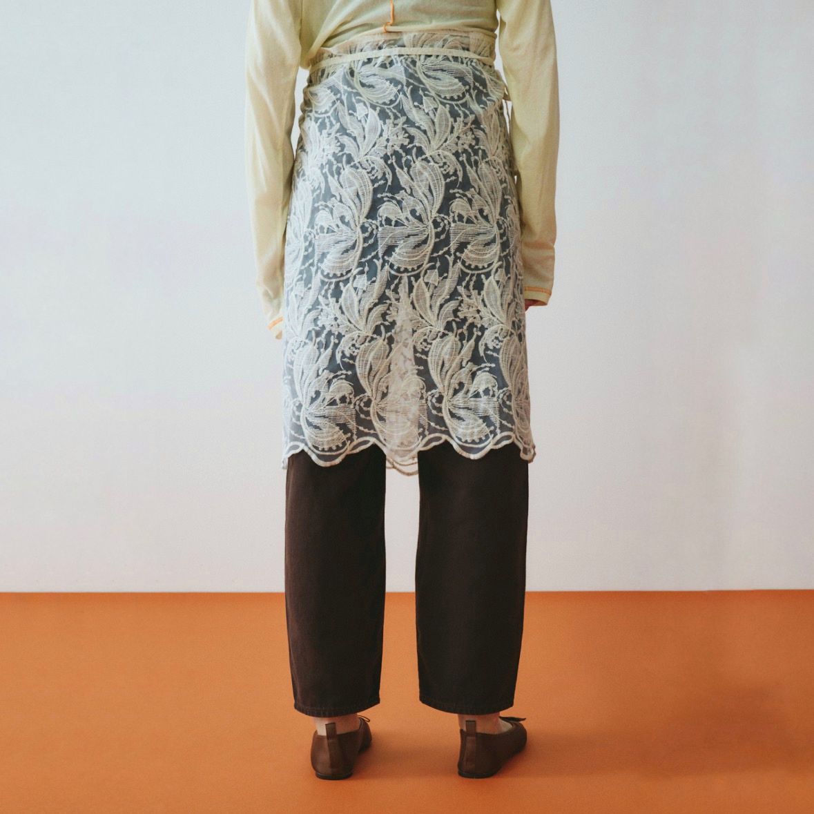 【残り一点】Lace Wrap Skirt