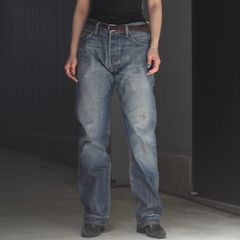 【残り一点】Vintage Levi's Heart Pocket Damage Denim_SIZE S
