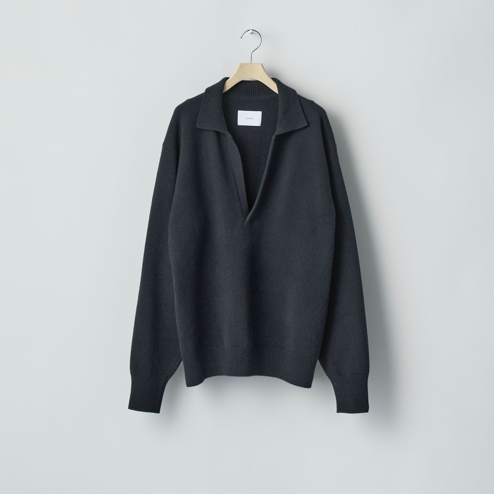 【残りわずか】Extra Fine Wool Knit Skipper LS