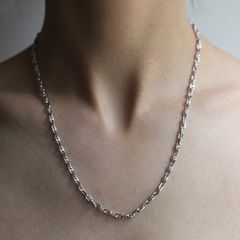 【残りわずか】Cable Chain(SILVER)