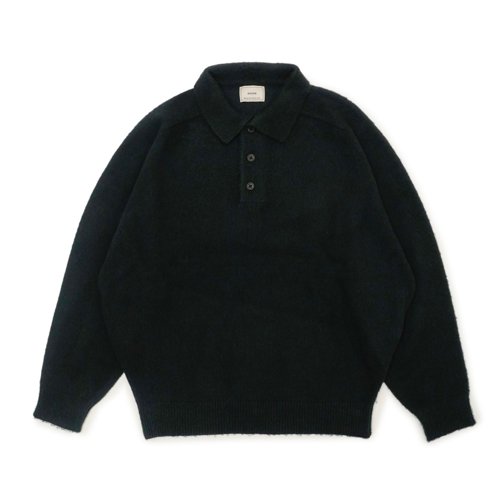 【残り一点】Shaggy Polo Knit