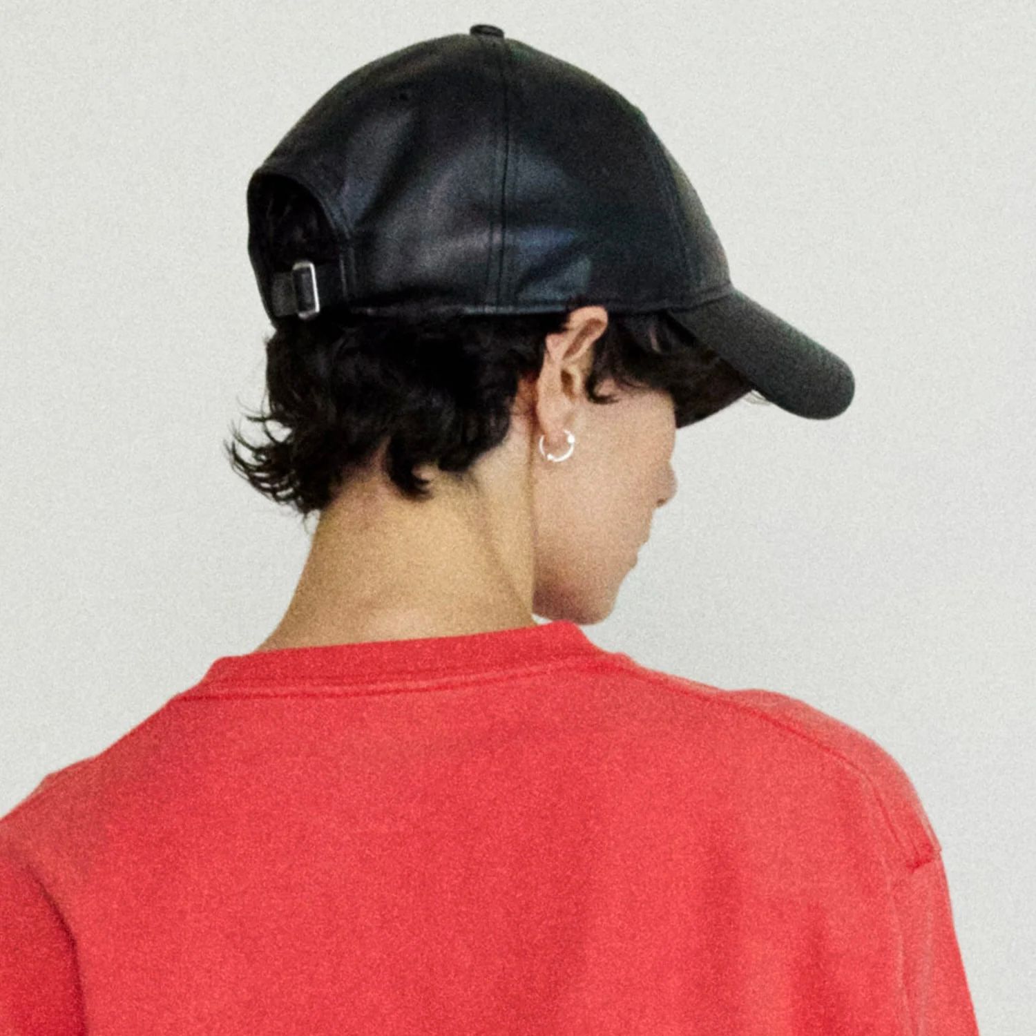 【再販売通知受付可能】Prize Out Logo Vegan Leather Cap