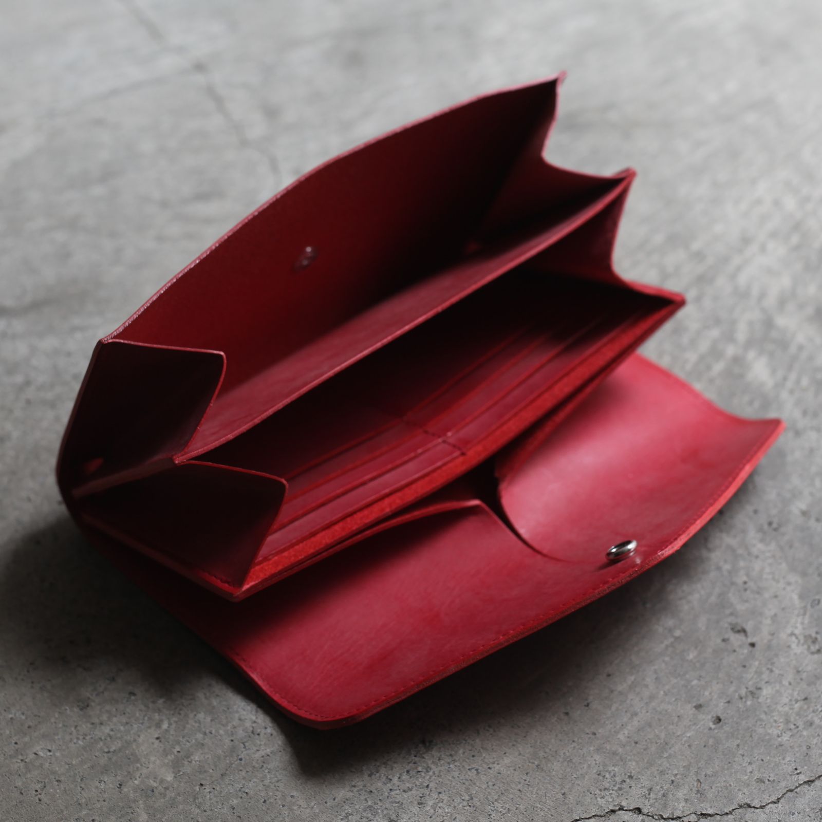 【残りわずか】Long Wallet(RED)