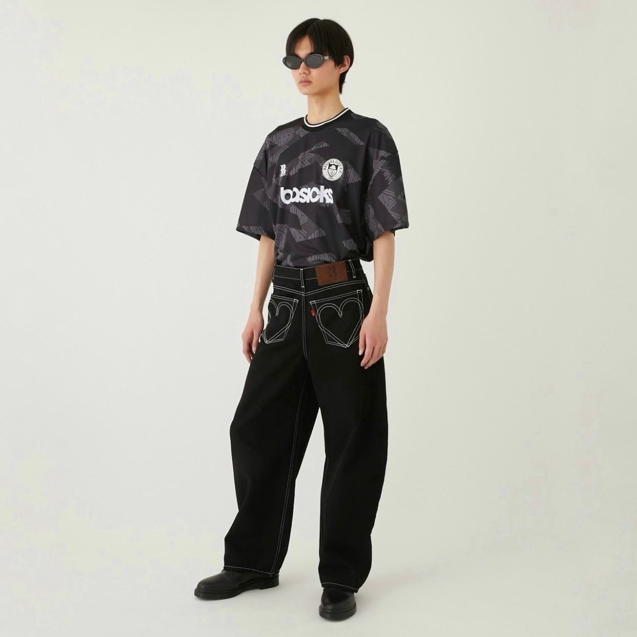 【残り一点】Back Front Barrel Denim