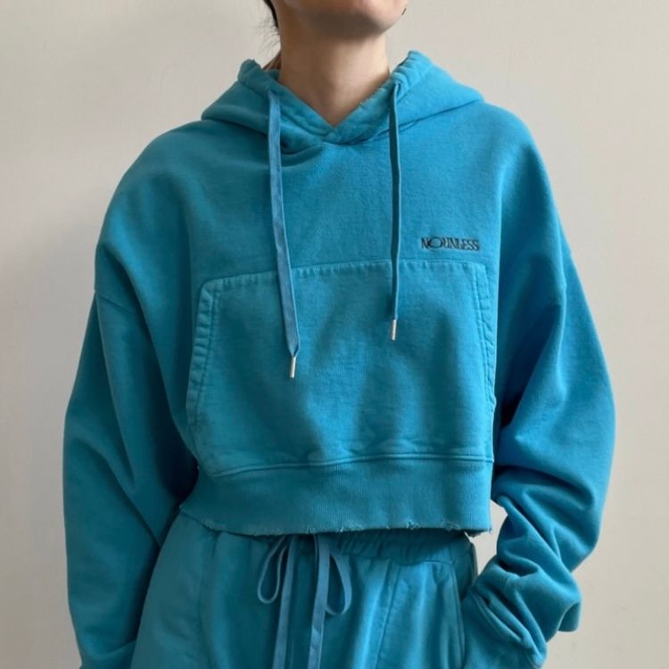 【残り一点】Nounless Short Hoodie Tops