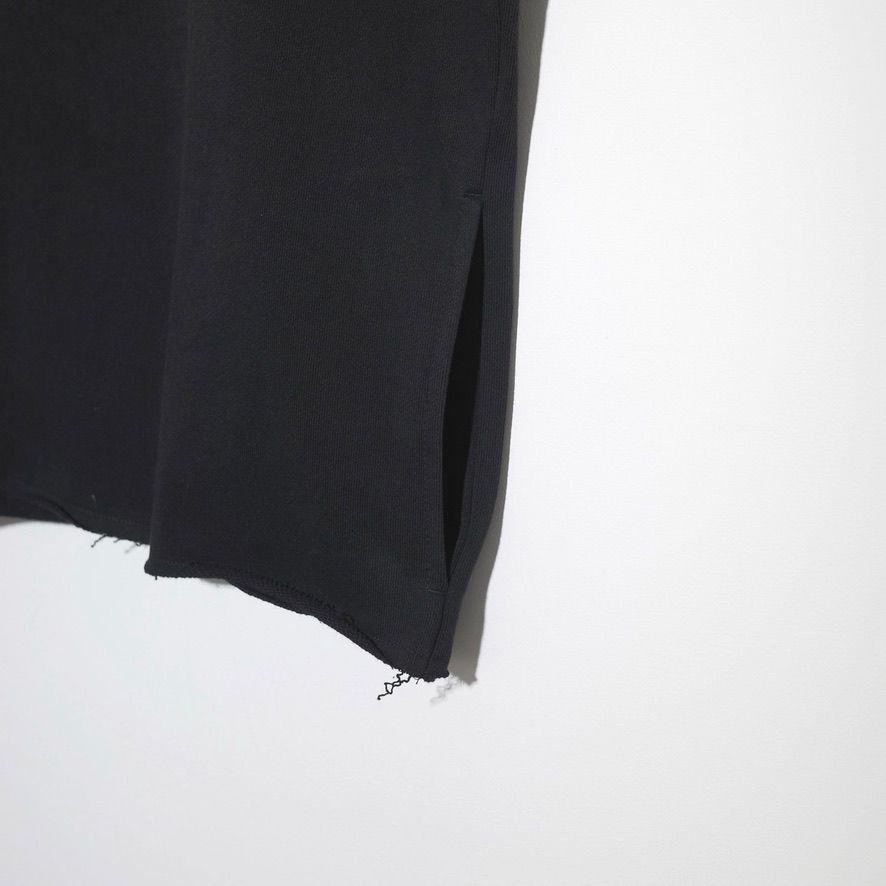 【残り一点】Cut Off Wide Zip N/S Sweat Hoodie