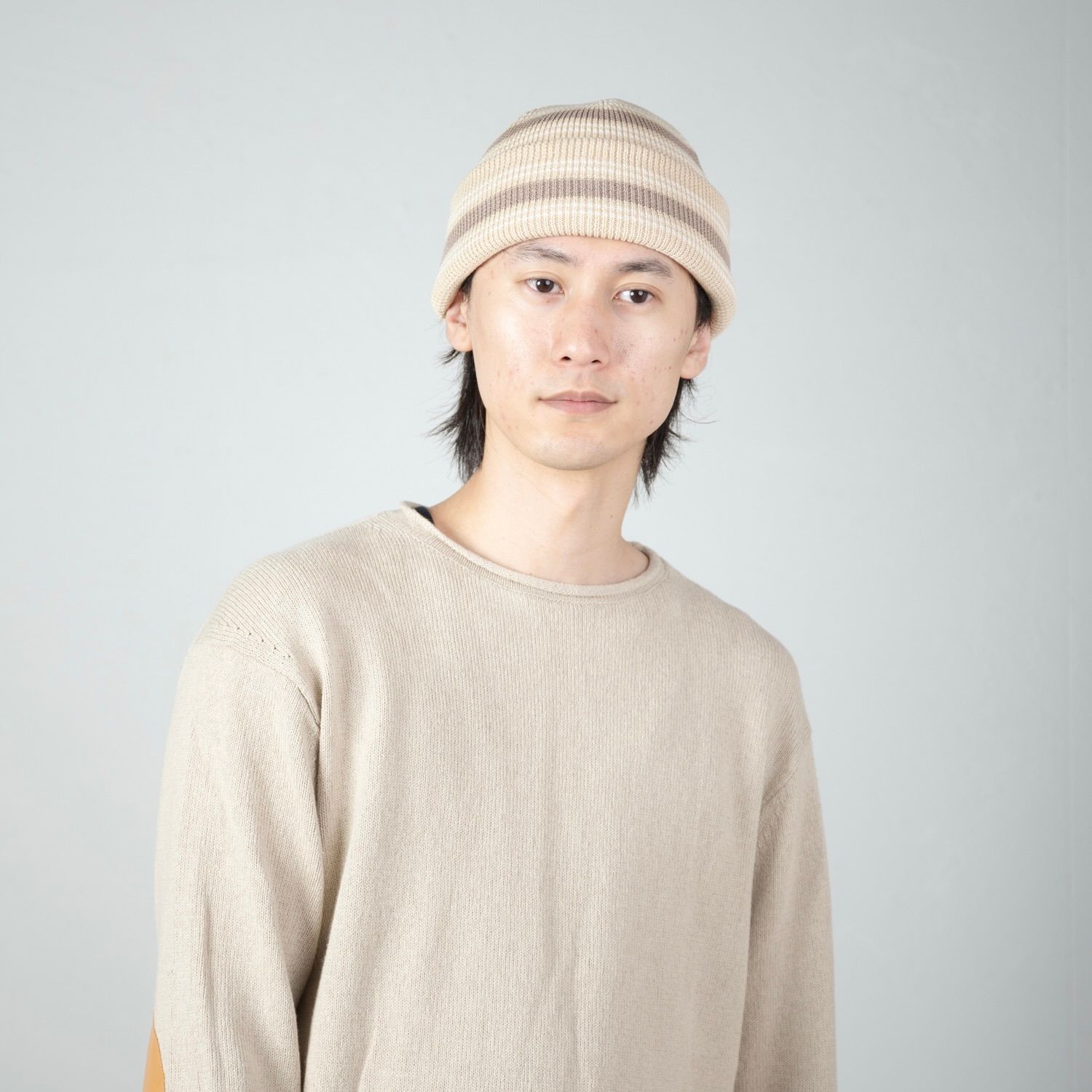 【残り一点】RV Border Short Beanie