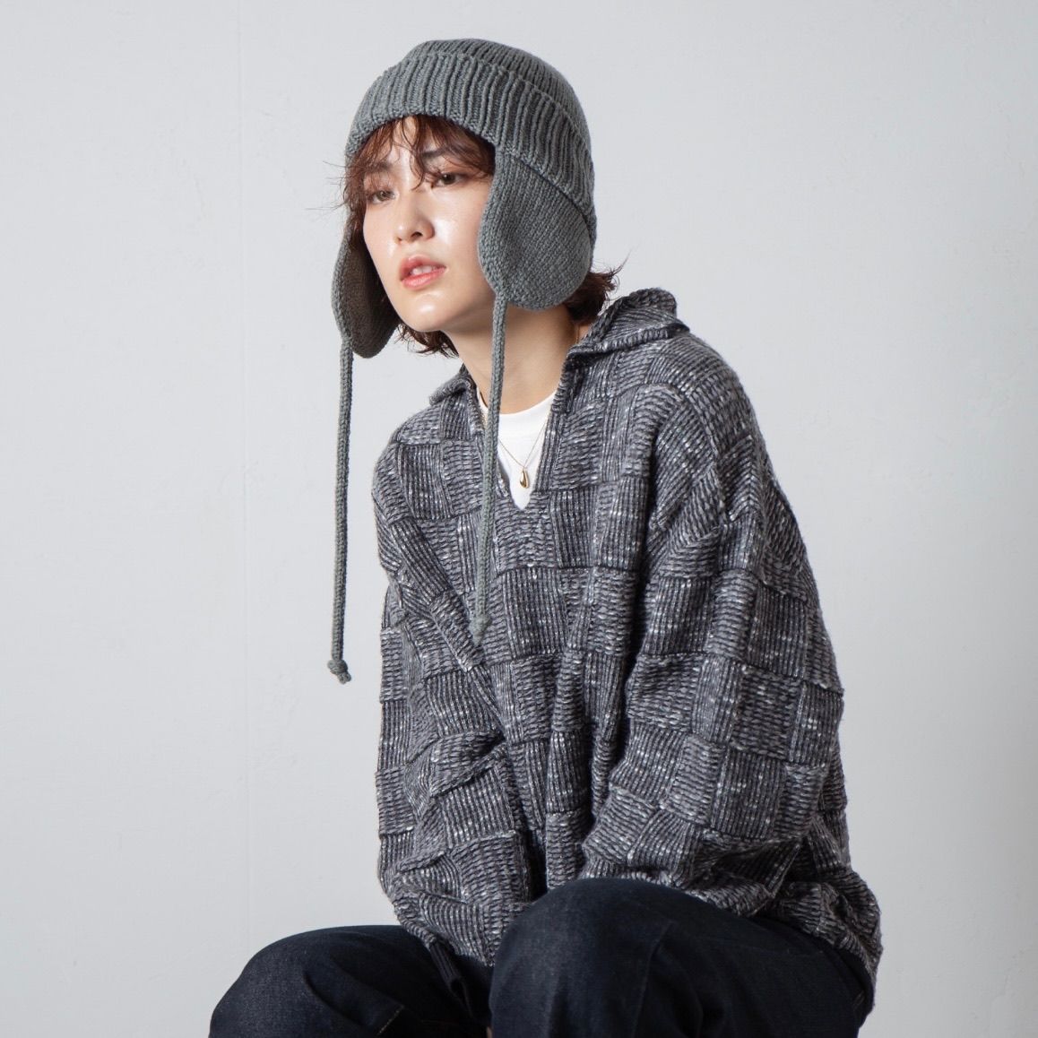 【残りわずか】Ear Knit Watch