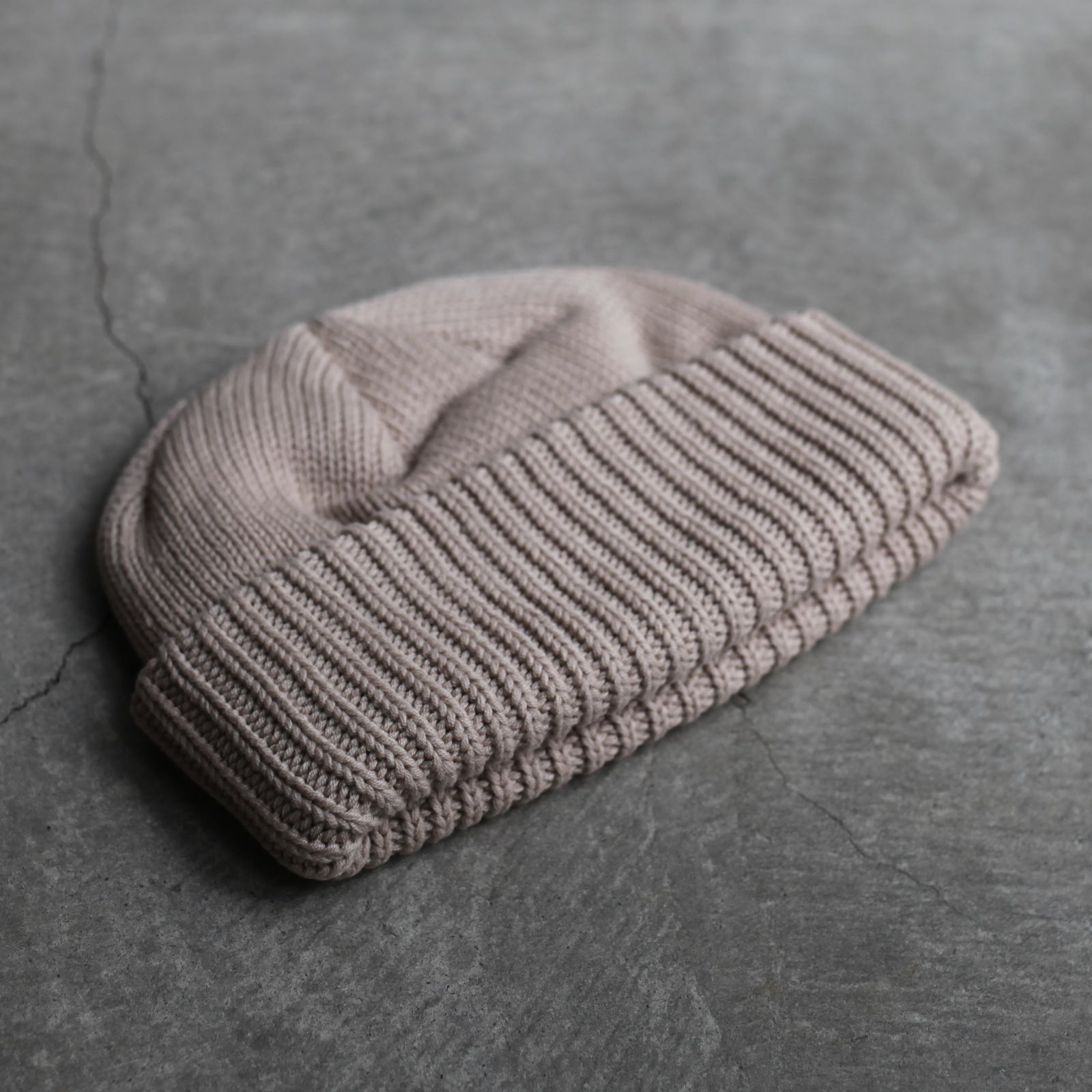 【残りわずか】Knit Cap(BEIGE)