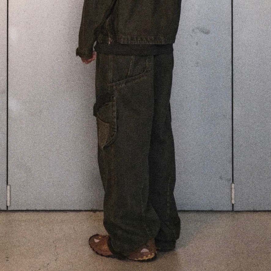 【関税込み】XLIM ブラック EP.7 07 トラウザーズ XLIM - 【残り一点】EP.7 10 Trousers | ACRMTSM ONLINE STORE