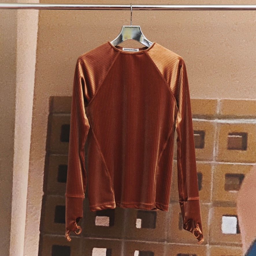 【残り一点】Flex Velvet Cuff-Glove Long Tee