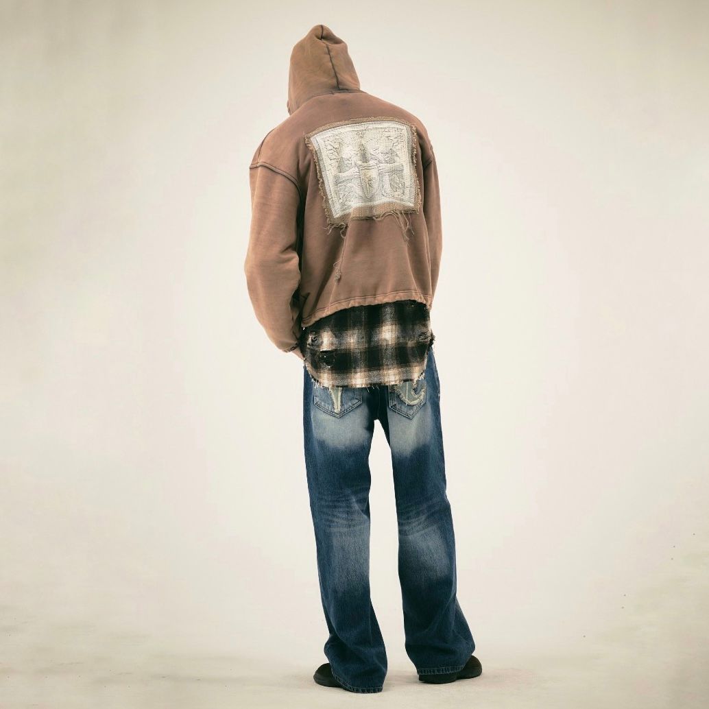 【残り一点】Devil Peace Patch Hoodie