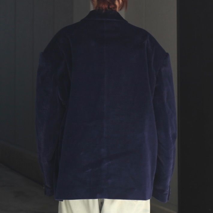 【残り一点】Round Big Shoulder Corduroy Jacket
