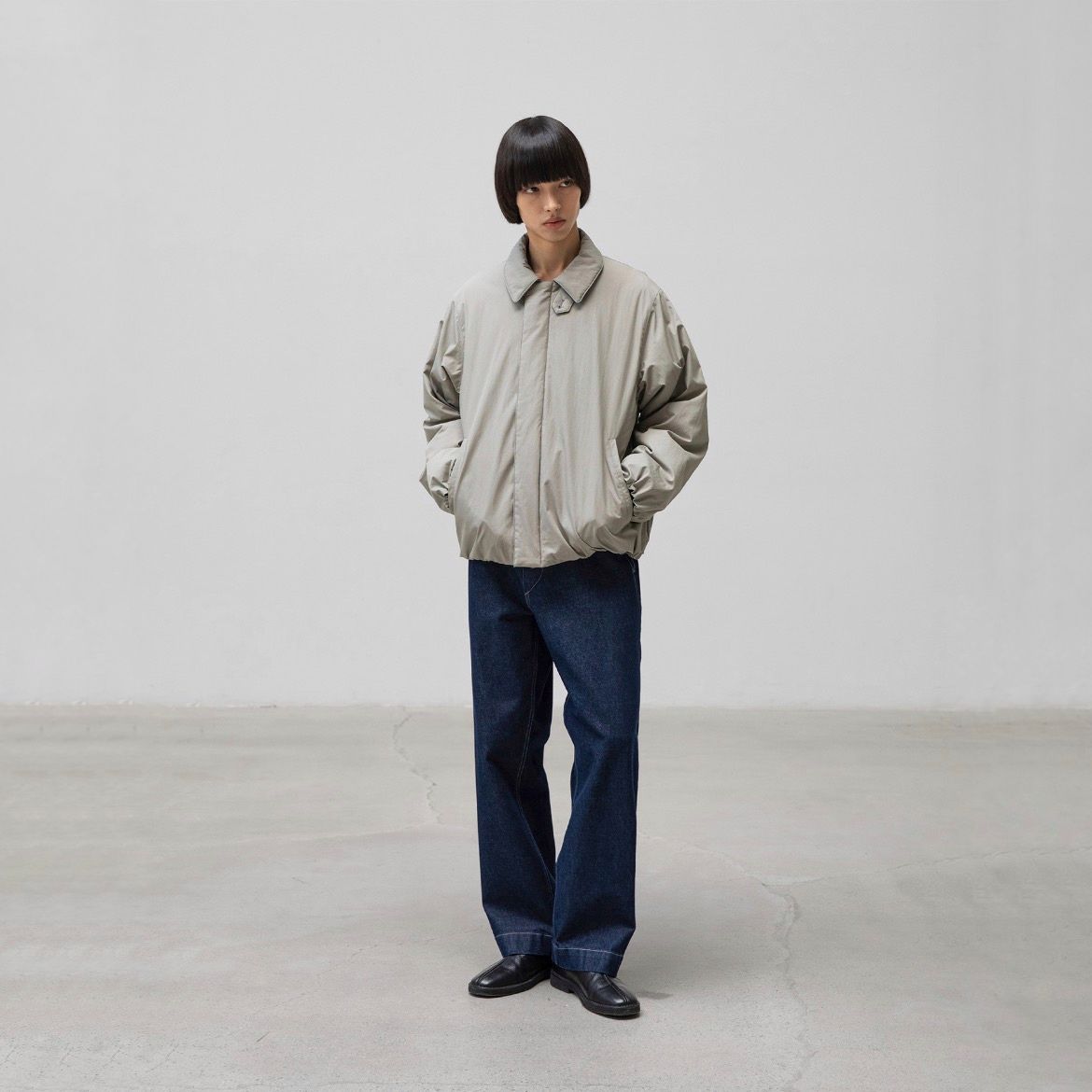 【残り一点】Plenty Belted Denim Slacks