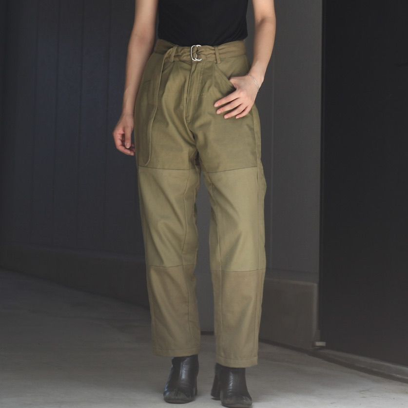 SEEALL - 【残り一点】Reconstructed Belted Buggy Pants_3(L) | ACRMTSM ONLINE STORE