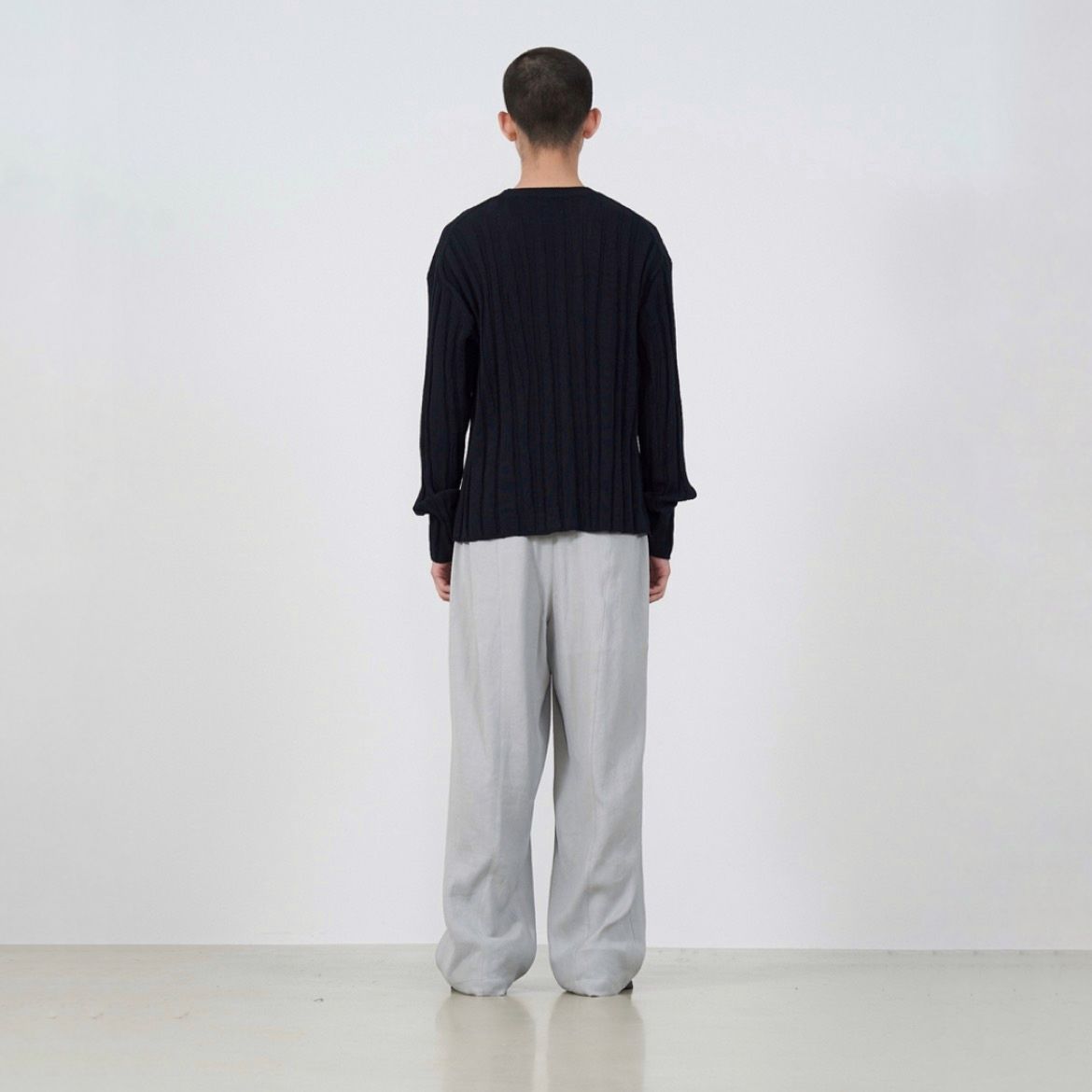 【残り一点】Random Rib Crewneck Sweater