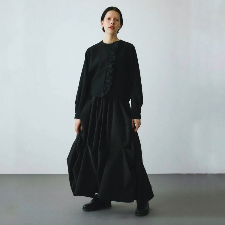 【残り一点】CLO Many Tuck Volume Skirt