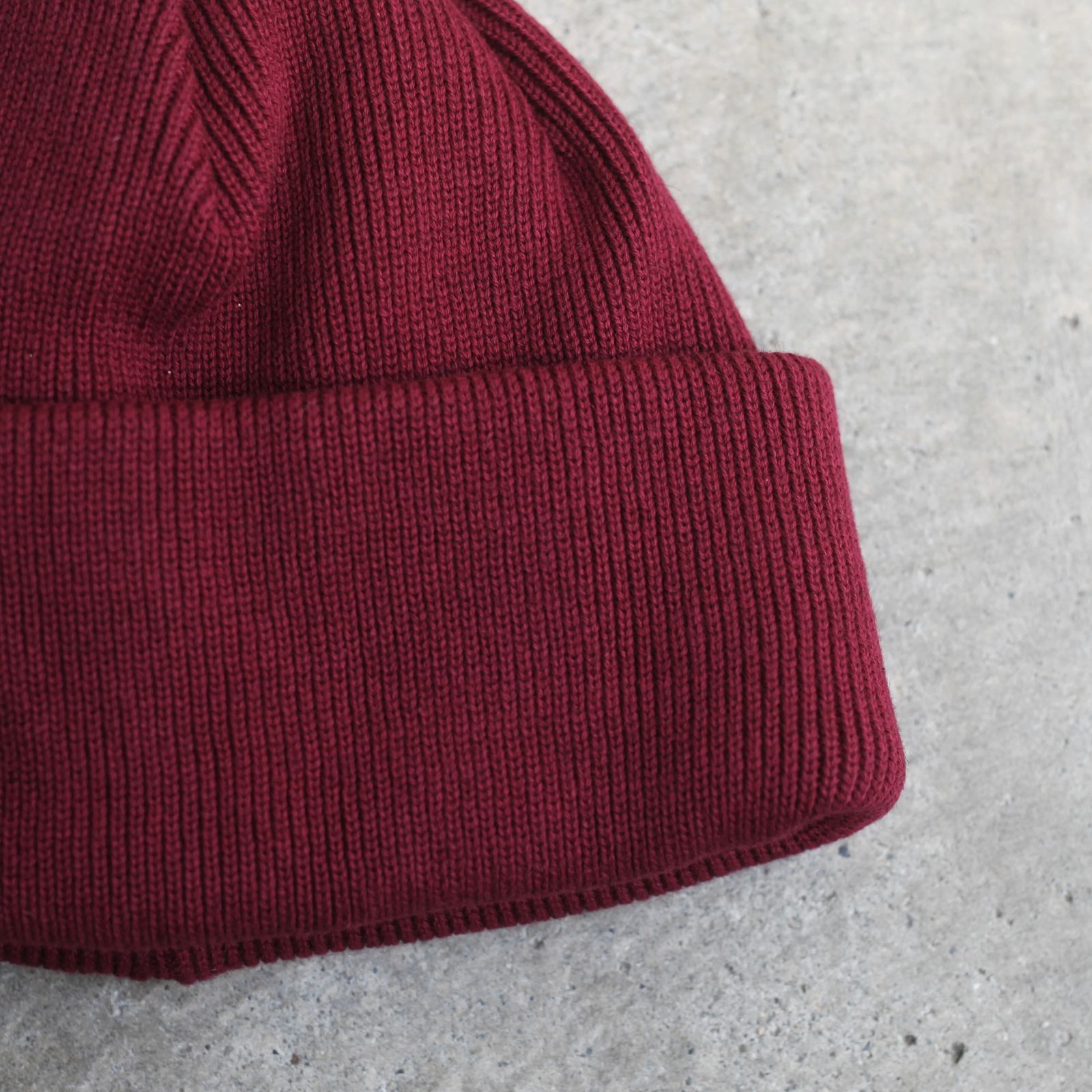 【残り一点】Knit Big Watch Cap(COTTON×CASHMERE)