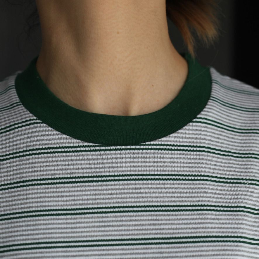 MY___ - 【残り一点】Striped Short Sleeve T-shirt | ACRMTSM ONLINE