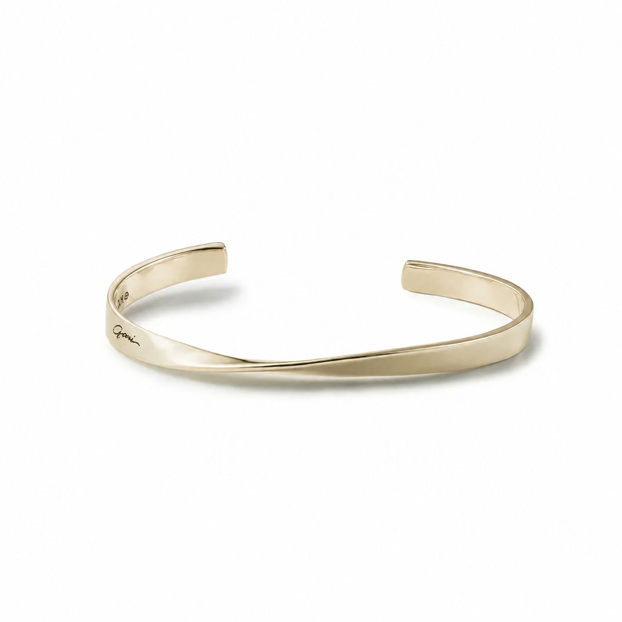 【お取り寄せ注文可能】Loop Bangle L(K10 YELLOW GOLD)