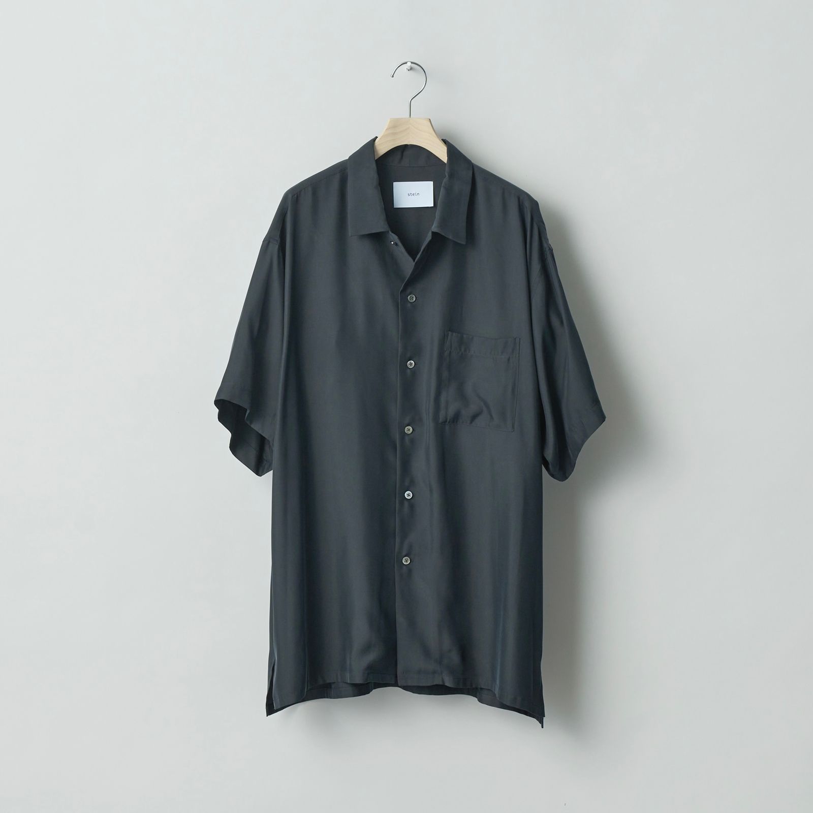 定価28600【stein】 Oversized Open Collor SS Shirt