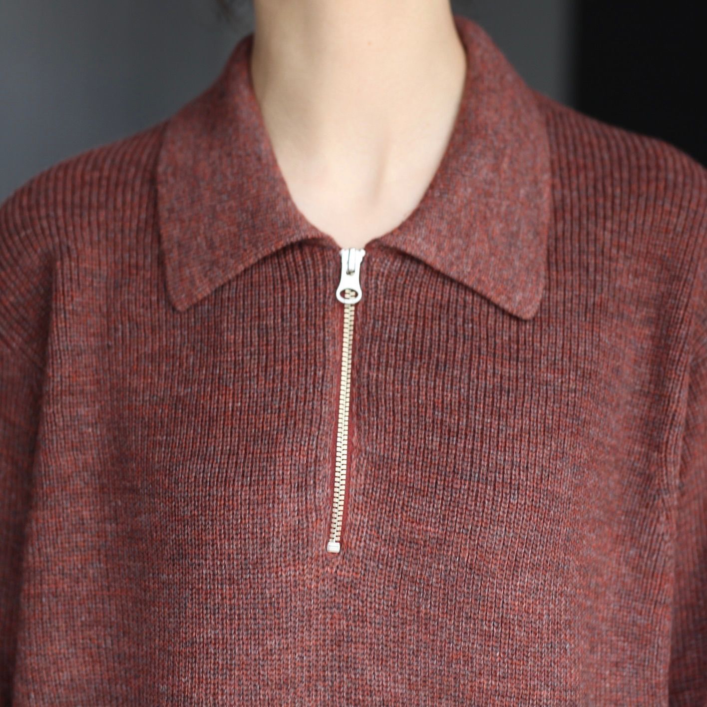 【残り一点】Aze Half Zip-up P/O