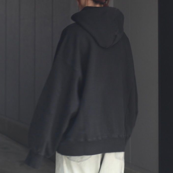 ssstein - 【残り一点】Untwisted Yarn Fade Sweat Hood LS