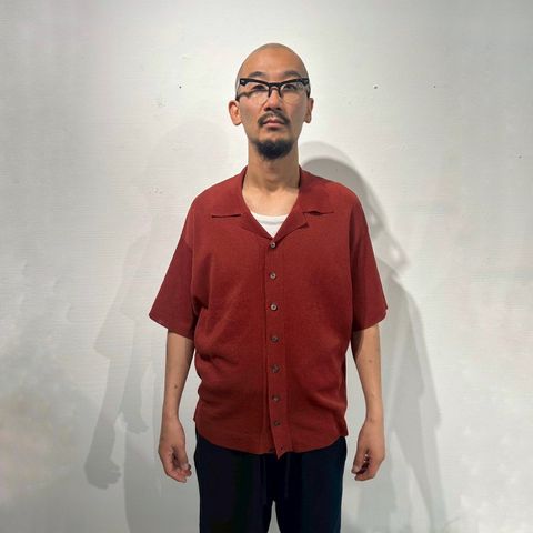 【残り一点】Washi Open Collar S/S Shirt