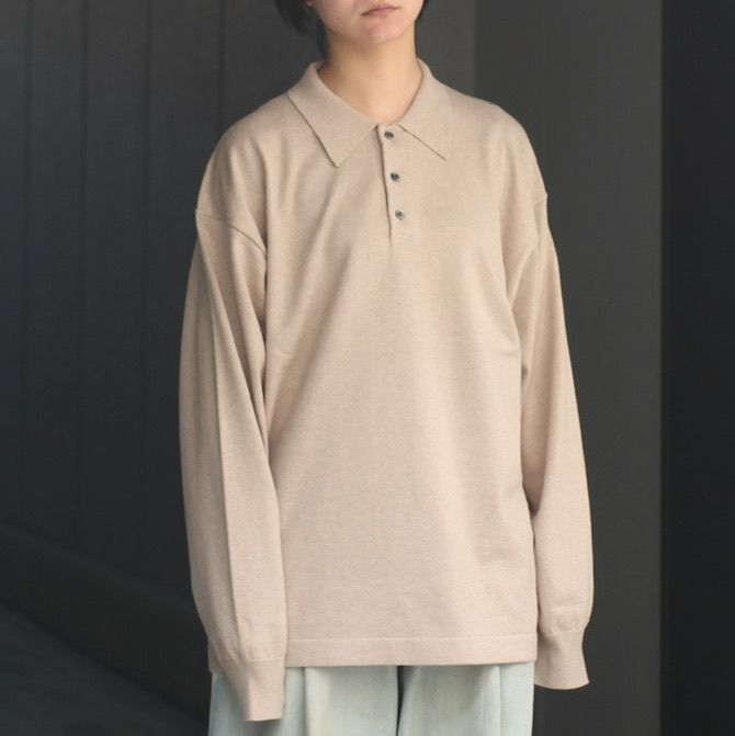 crepuscule - 【残りわずか】L/S Knit Polo | ACRMTSM ONLINE STORE