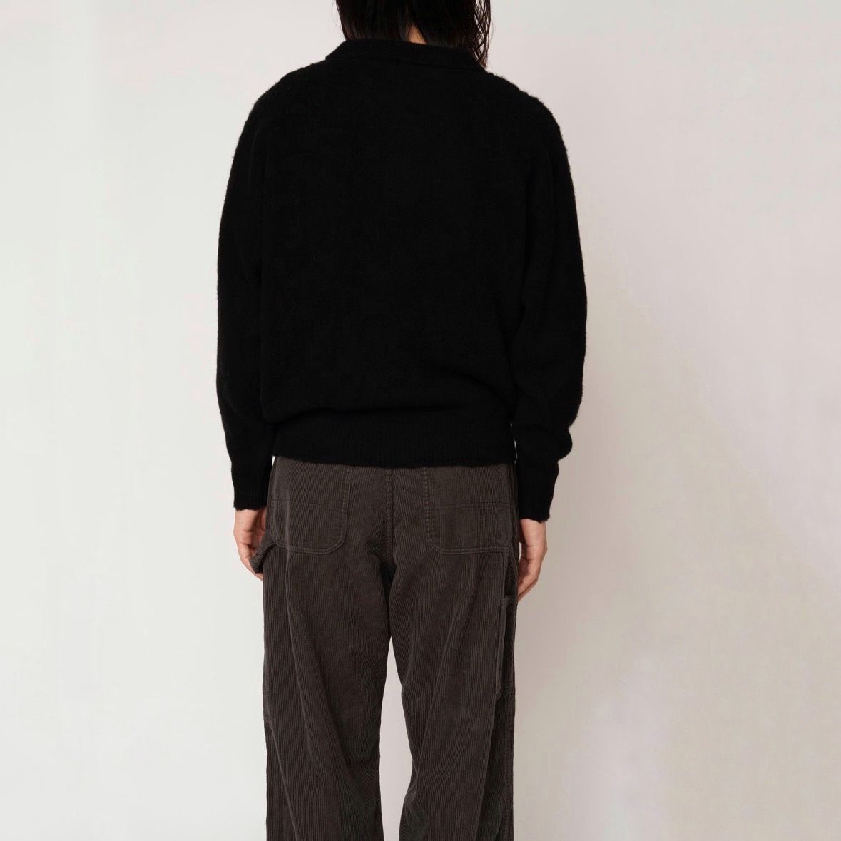 【残り一点】Shaggy Polo Knit