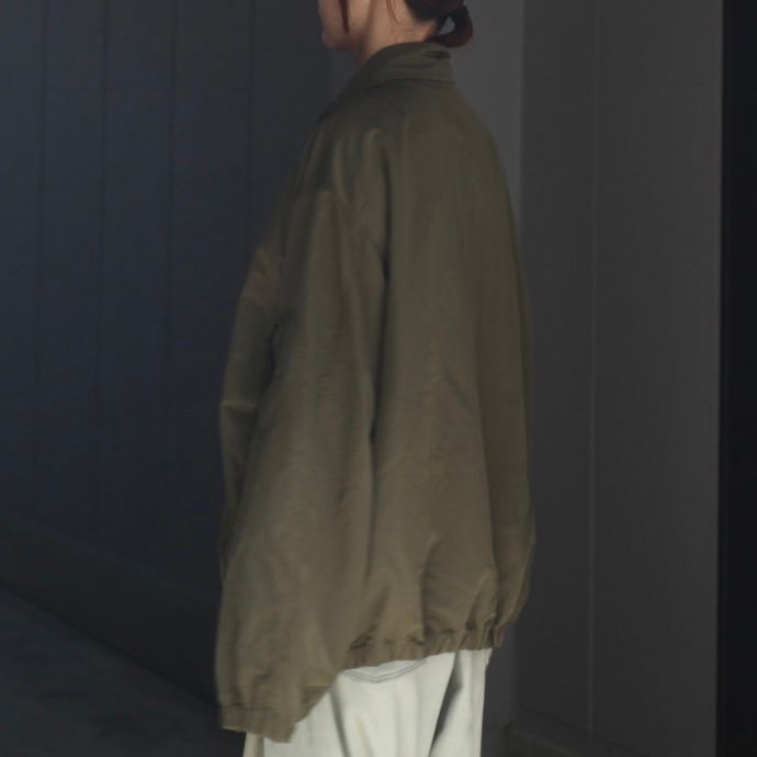 【残りわずか】Bio Washed Nylon Oversized Fight Jacket