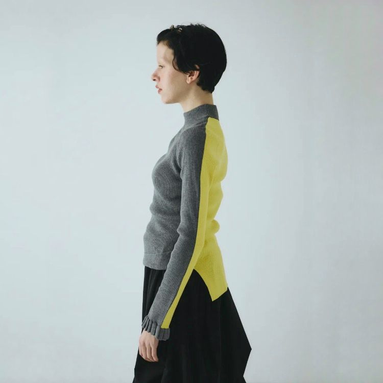 【残り一点】Bicolor Cuff Frill Tops