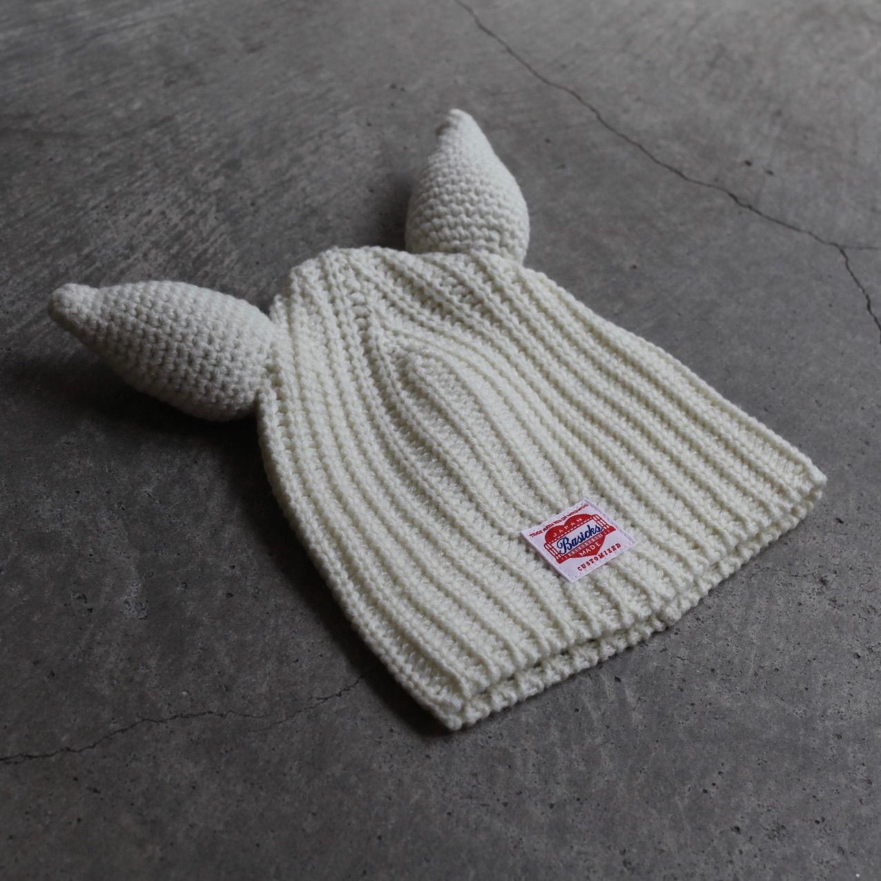 ☆WKNDRS☆ DEVIL BEANIE BLUE WS2401BN02BL Devil Horn Beanie for Men Women Y2K Halloween Beanie Horns