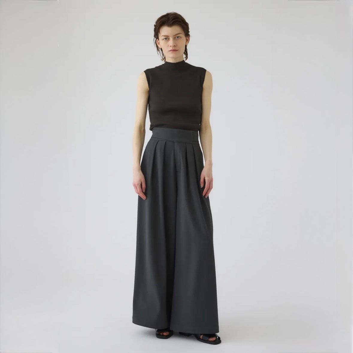 【残り一点】Washable Basic N/S Knit