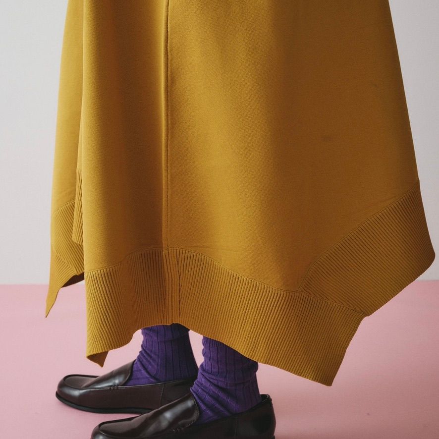 【残り一点】Bi Color Knit One Piece