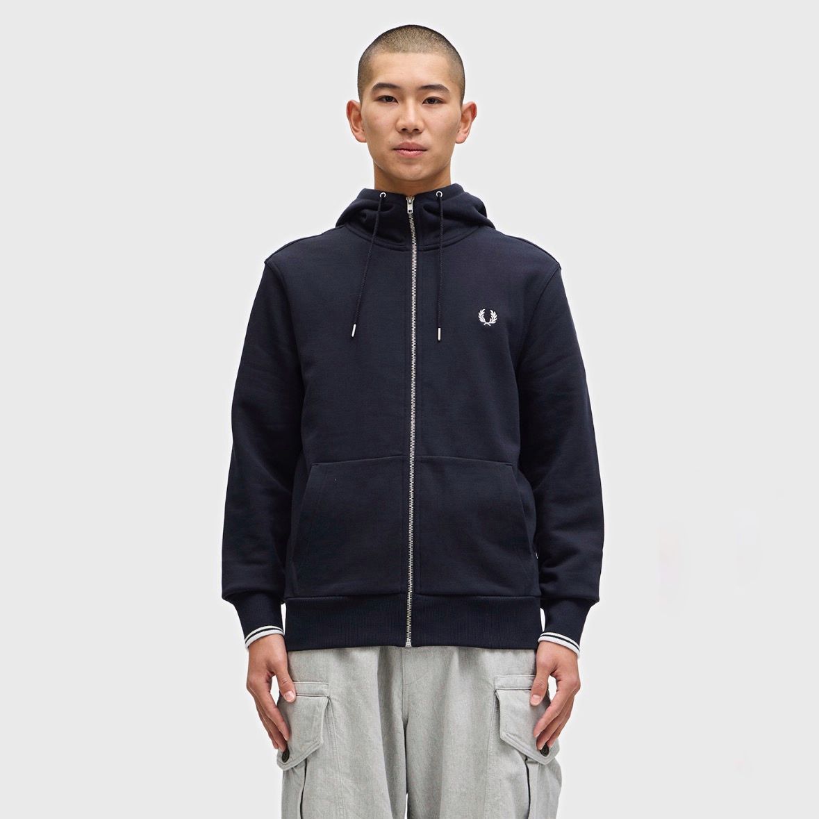 【残り一点】Hooded Zip Through Sweatshirt