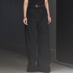 【残り一点】Slash Seam Twist Wide Trousers(CLASSIC TROPICAL)