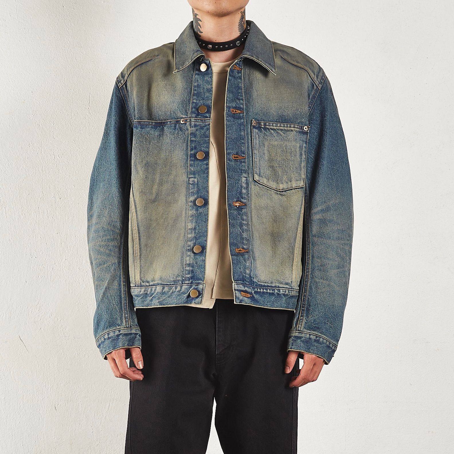 NVRFRGT - 【残り一点】Denim 3D Trucker Jacket | ACRMTSM ONLINE STORE