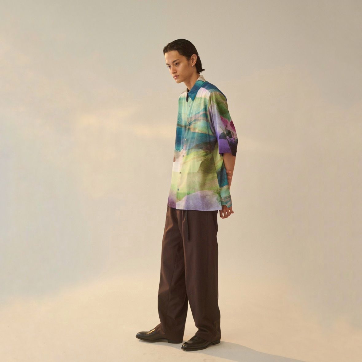 【残り一点】Regular Collar Half Sleeve Shirt