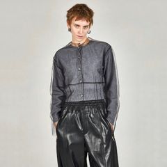 【残り一点】Reversible Tulle Knit Cardigan