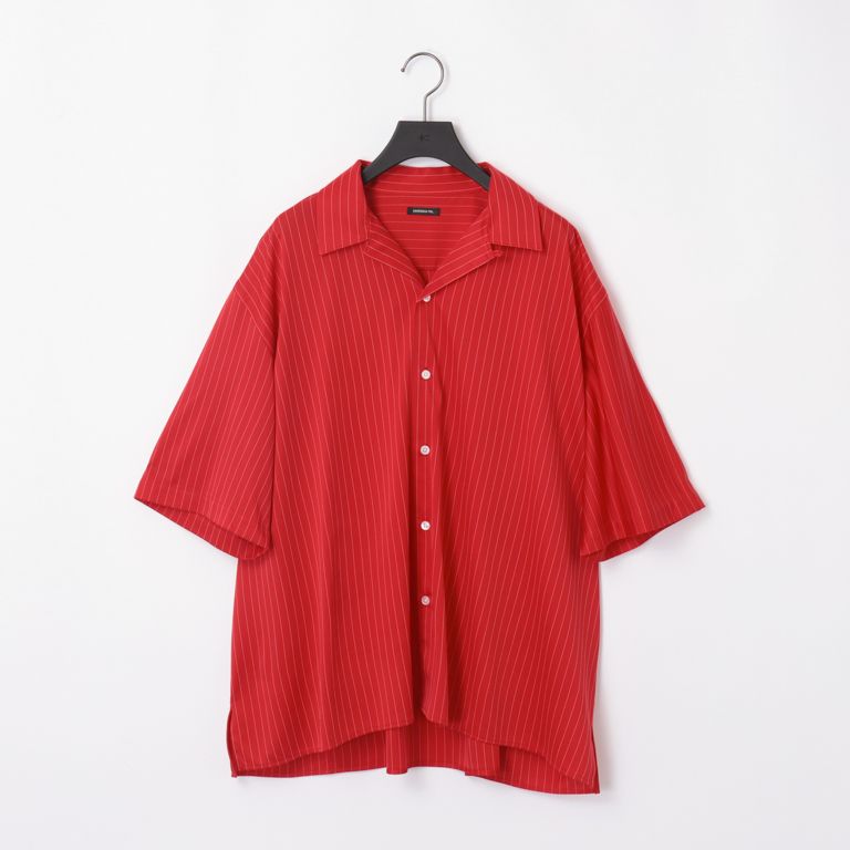 【残り一点】36G Silk Stripe Ether SS Shirt