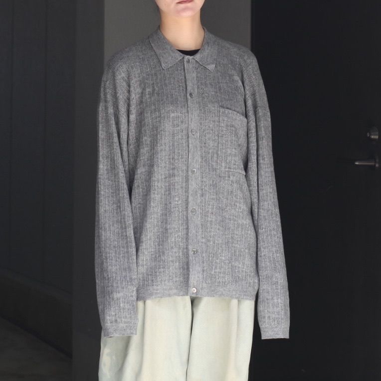 【残りわずか】Crepe Knit Shirt